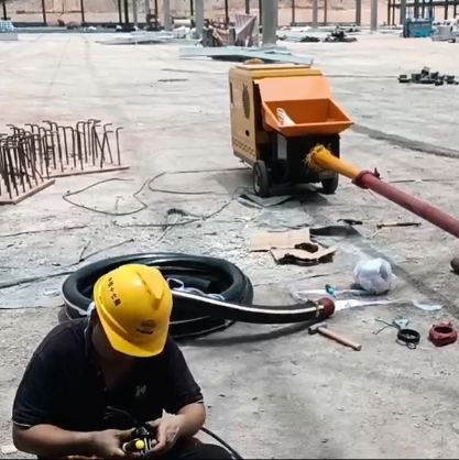  二次构造泵是如何提高施工效率的